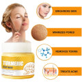 Turmeric Clay Face Mask Skin Brightening Lightening Acne Scars Masks